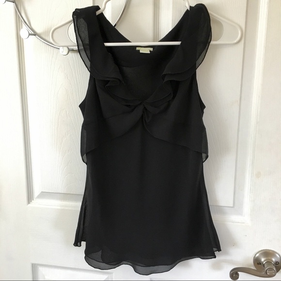 Black Cubavera blouse - Picture 1 of 4